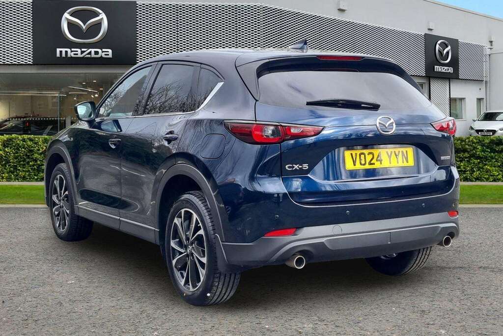 Mazda CX-5 Exclusive-line Mhev VO24YYN Blue #2