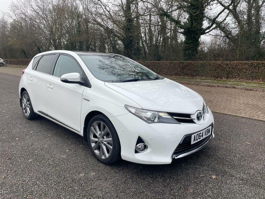 Toyota Auris 1.8 Vvt-h Excel Cvt Euro 5 S S White