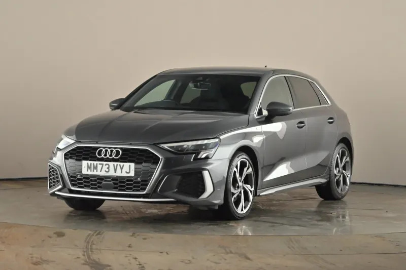 Audi A3 Sportback 30 Tfsi S Line S MM73VYJ Grey #2