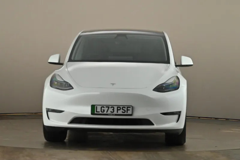 Tesla Model Y Y Hatchback Long Range Awd White #5