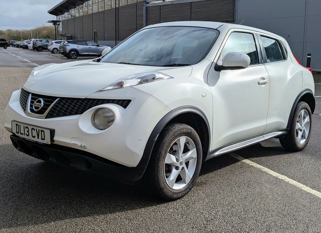 Nissan Juke 1.6 Visia Euro 5 DL13CVD White #3