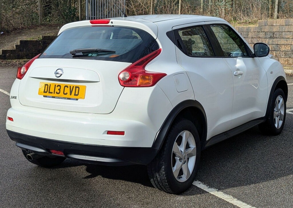 Nissan Juke 1.6 Visia Euro 5 DL13CVD White #5