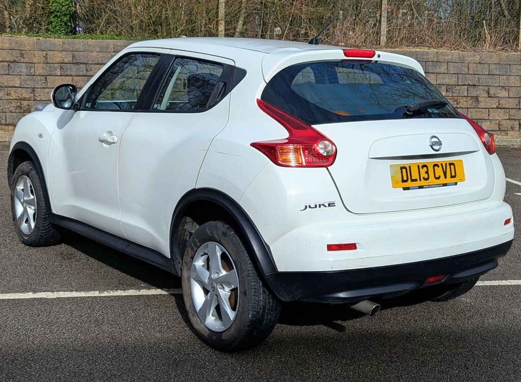 Nissan Juke 1.6 Visia Euro 5 DL13CVD White #4