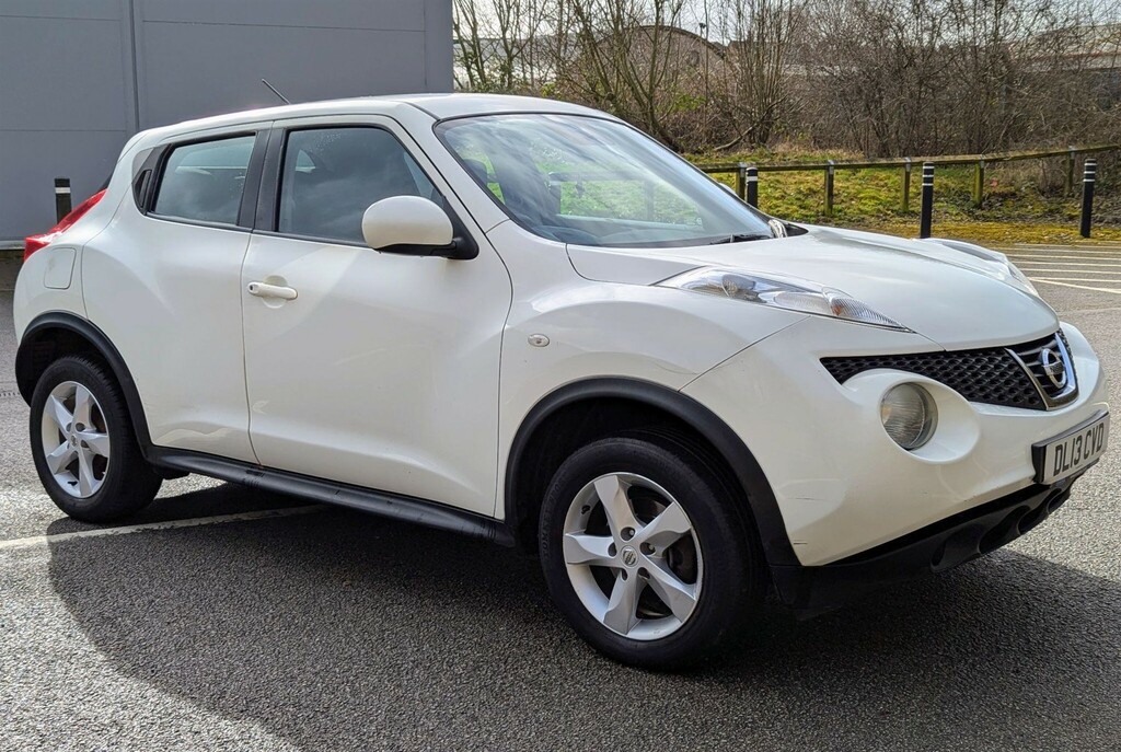 Nissan Juke 1.6 Visia Euro 5 DL13CVD White #2