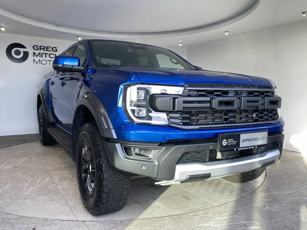 Ford Ranger Pick Up Double Cab Raptor 2.0 Ecoblue 210 RV74XRR Blue #3