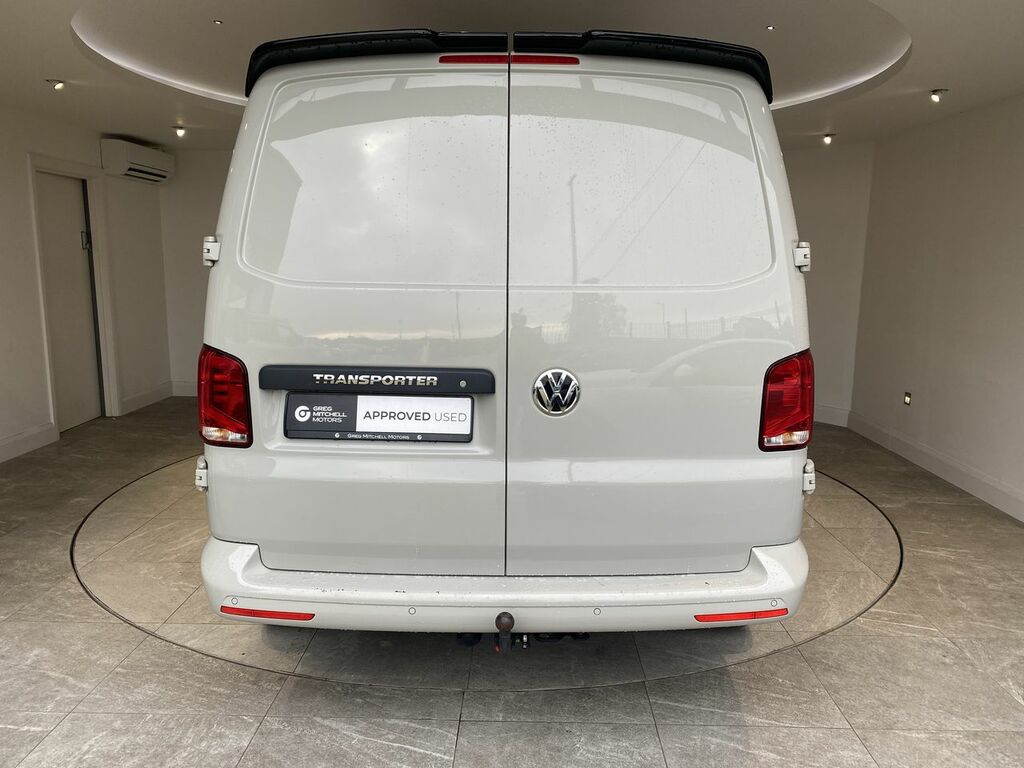 Volkswagen Transporter T32 Lwb 2.0 Tdi 150 Highline Kombi Van Dsg VO73OKG Grey #6
