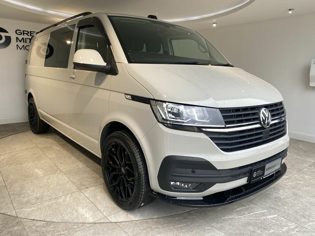 Volkswagen Transporter T32 Lwb 2.0 Tdi 150 Highline Kombi Van Dsg VO73OKG Grey #3