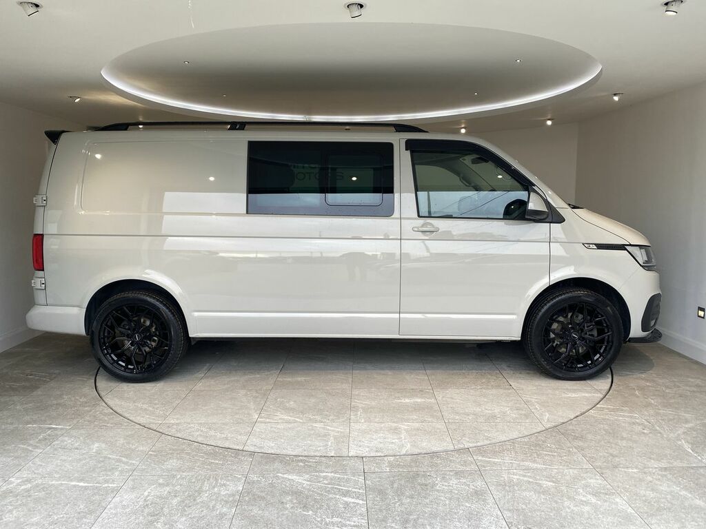 Volkswagen Transporter T32 Lwb 2.0 Tdi 150 Highline Kombi Van Dsg VO73OKG Grey #4