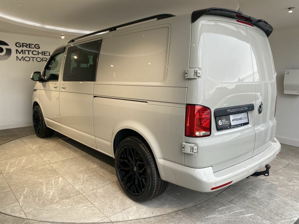 Volkswagen Transporter T32 Lwb 2.0 Tdi 150 Highline Kombi Van Dsg VO73OKG Grey #5