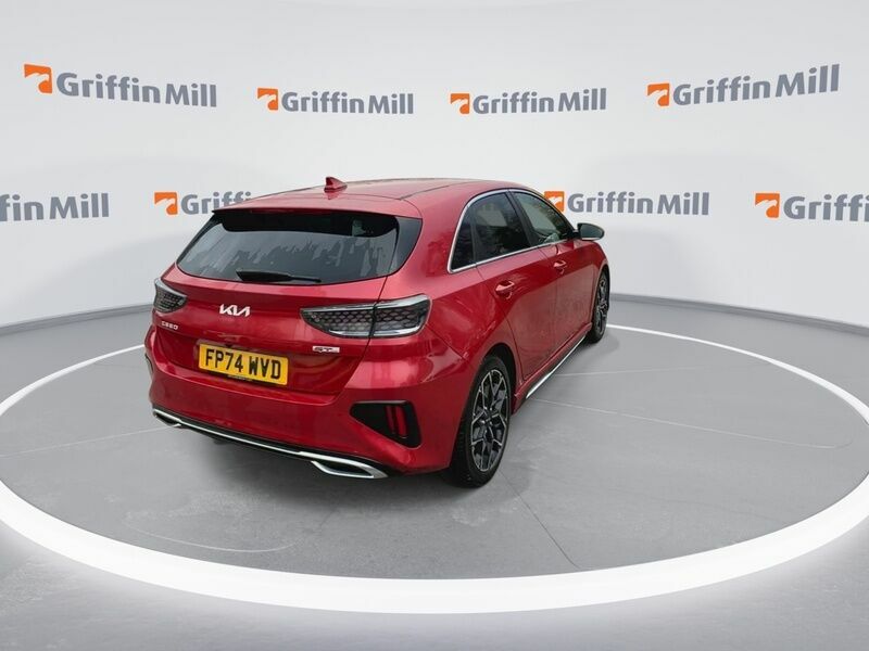 Kia Ceed 1.5 T-gdi Gt-line Hatchback Euro FP74WVD Red #6