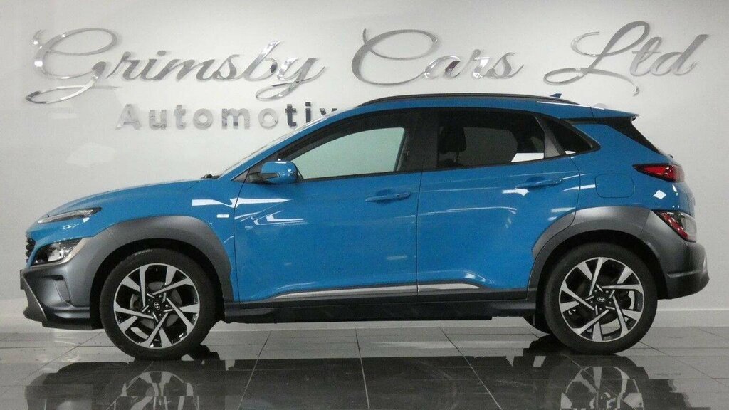 Hyundai Kona Suv 1.0 T-gdi Mhev Premium Euro 6 Ss 2021 FT21OUH Blue #2