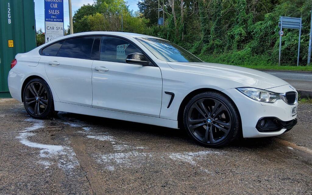 BMW 4 Series Gran Coupe Coupe 420D Sport Gran Coupe 2016 White