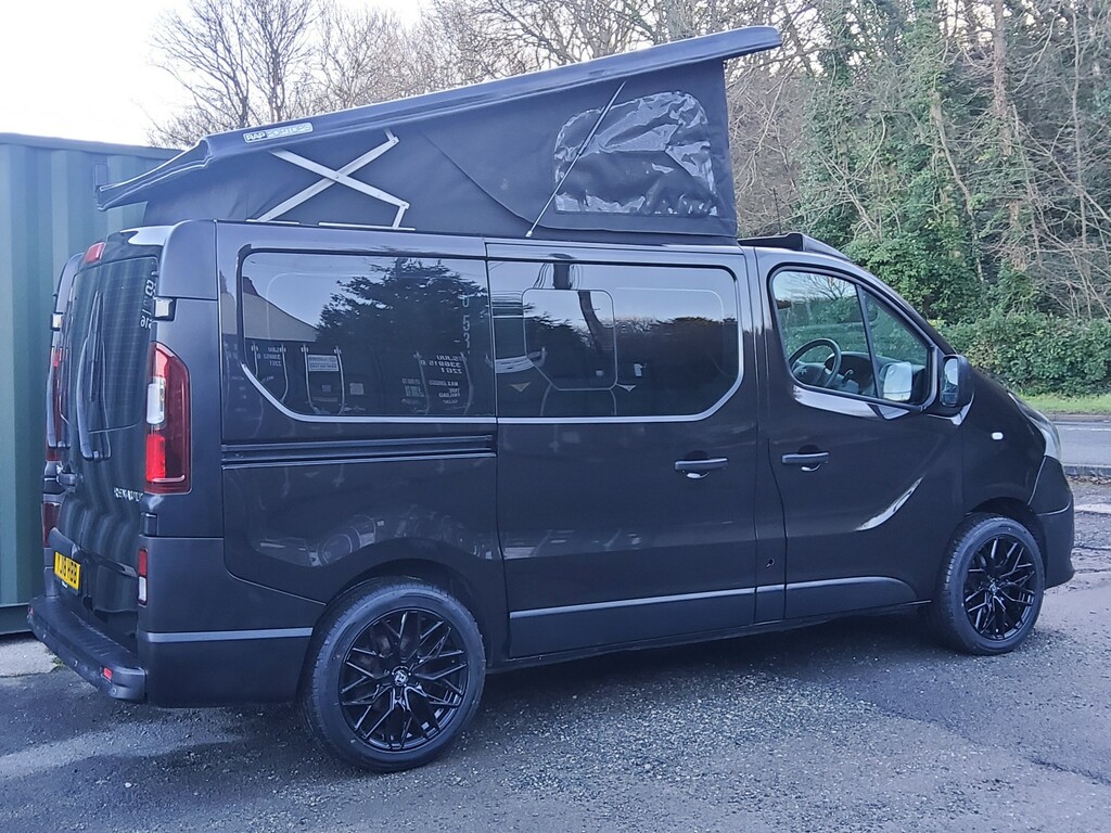 Renault Trafic Camper Van 1.6 Sl27 Dci 95 Business Euro 6 20181 Black #4