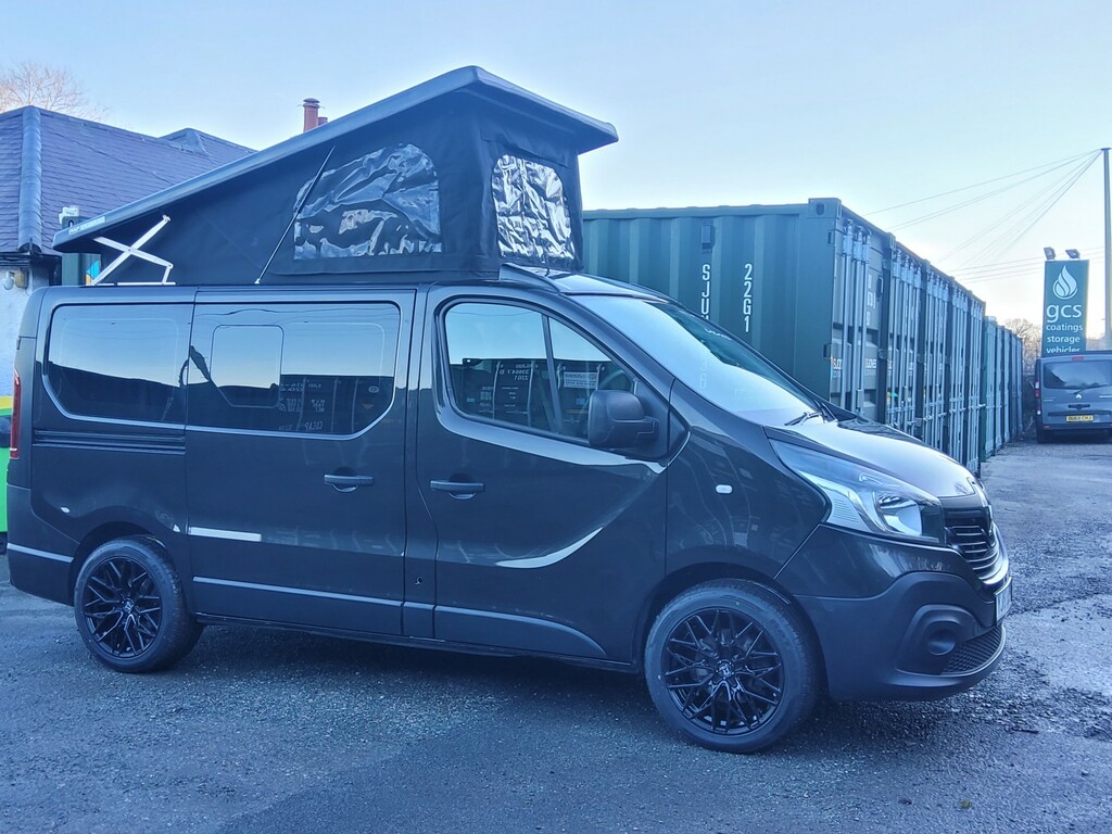 Renault Trafic Camper Van 1.6 Sl27 Dci 95 Business Euro 6 20181 Black #2