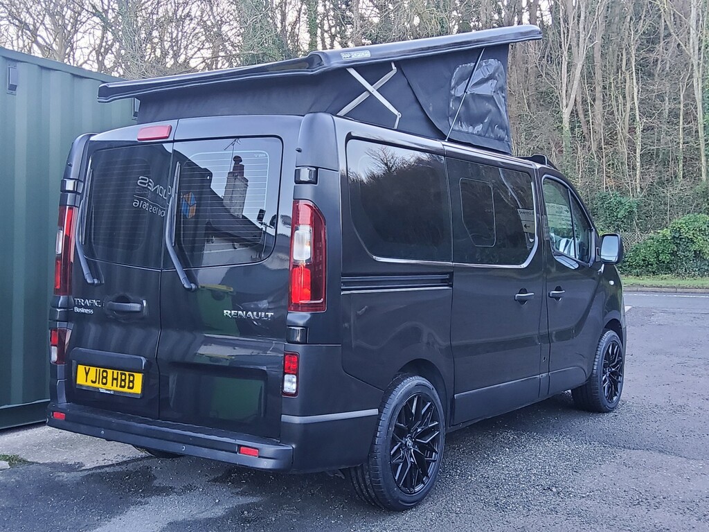 Renault Trafic Camper Van 1.6 Sl27 Dci 95 Business Euro 6 20181 Black #5