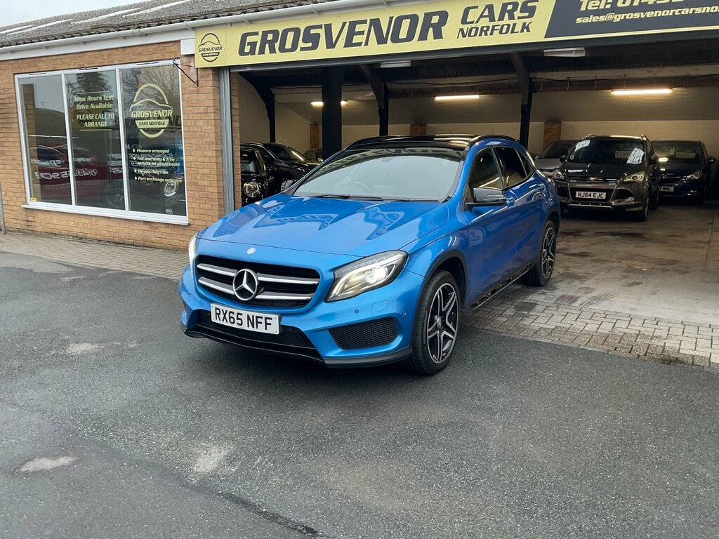 Mercedes-Benz GLA Class 2.1 Gla220d Amg Line Premium Plus Suv Blue #6