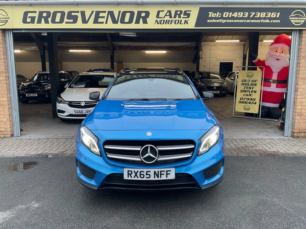 Mercedes-Benz GLA Class 2.1 Gla220d Amg Line Premium Plus Suv Blue #5