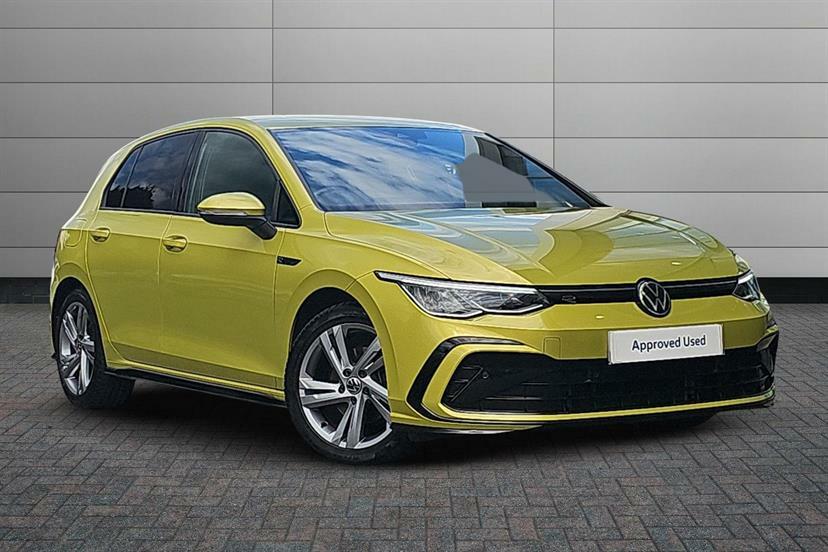 Volkswagen Golf 2.0 Tdi 150 R-line Dsg Yellow