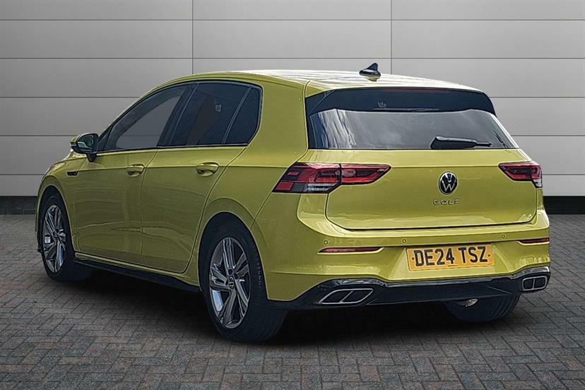Volkswagen Golf 2.0 Tdi 150 R-line Dsg DE24TSZ Yellow #3