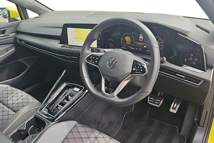 Volkswagen Golf 2.0 Tdi 150 R-line Dsg DE24TSZ Yellow #6