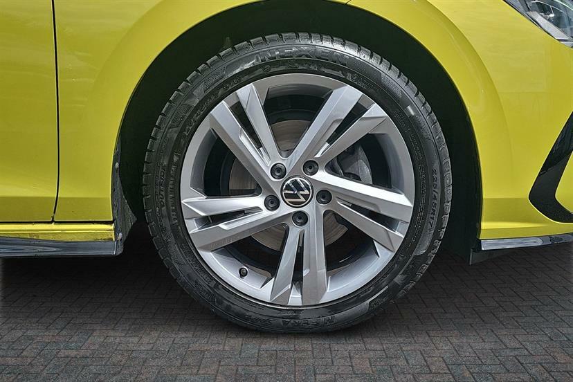 Volkswagen Golf 2.0 Tdi 150 R-line Dsg DE24TSZ Yellow #5