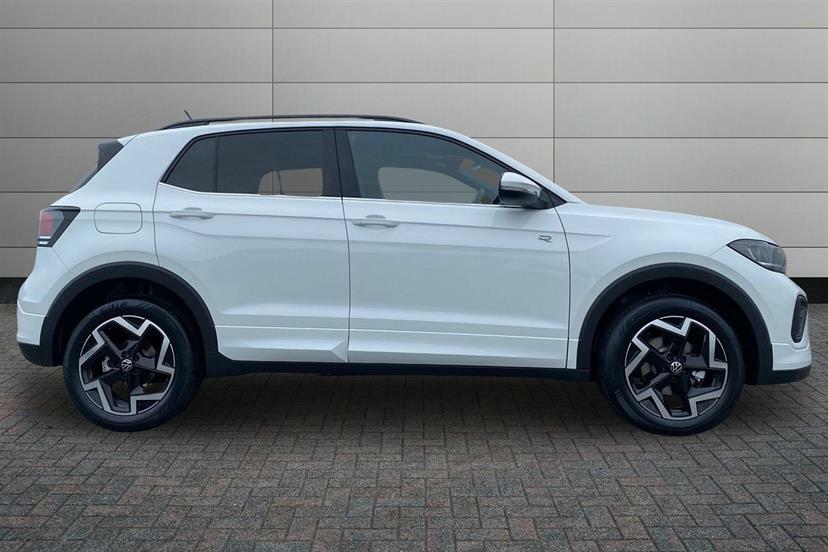 Volkswagen T-Cross 1.0 Tsi 115 R-line DK75YLR White #4