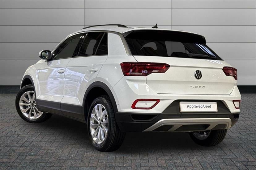 Volkswagen T-Roc 1.5 Tsi Match Dsg DA75EKJ White #3