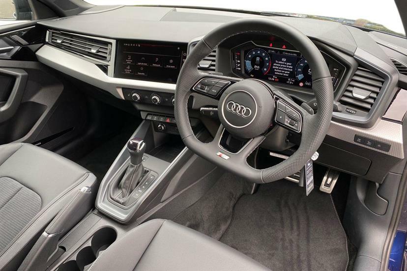 Audi A1 30 Tfsi Black Edition S Tronic Tech Pack WU75FDN Blue #6