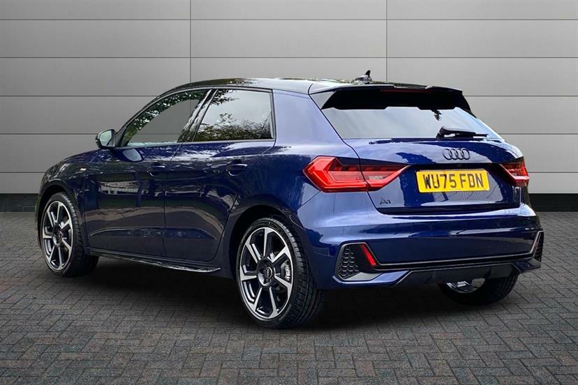 Audi A1 30 Tfsi Black Edition S Tronic Tech Pack WU75FDN Blue #3