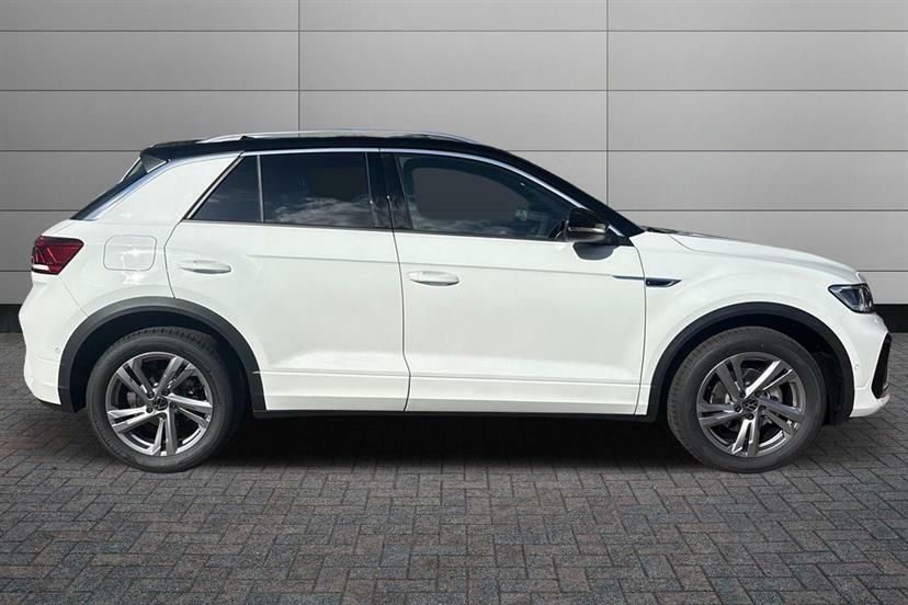 Volkswagen T-Roc 1.5 Tsi R-line Dsg AE75VKN White #4