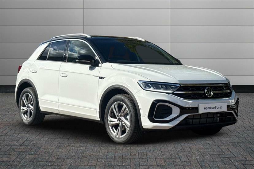 Volkswagen T-Roc 1.5 Tsi R-line Dsg White