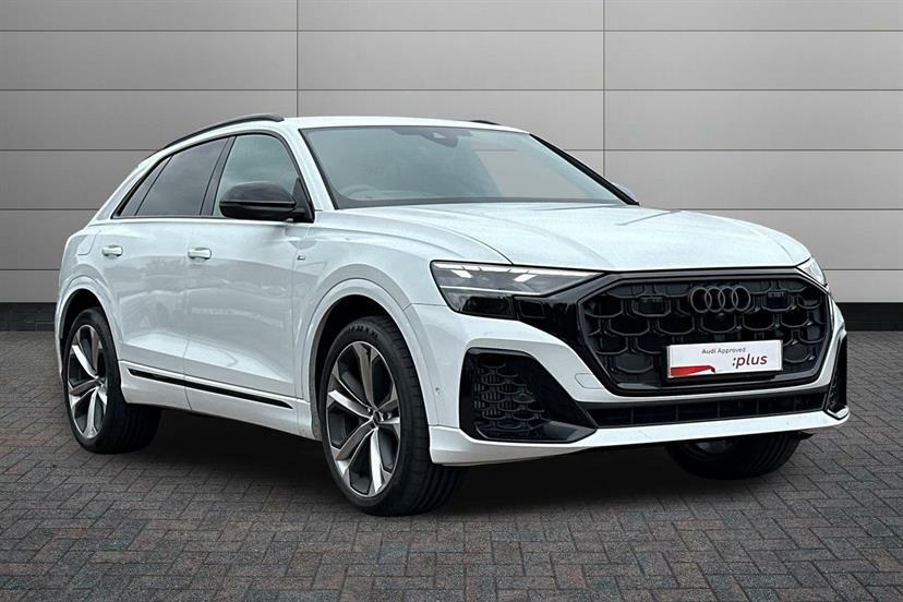Audi Q8 55 Tfsi Quattro Black Edition Tiptronic Tech White