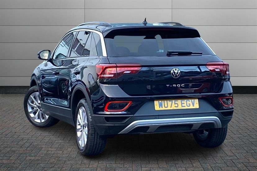 Volkswagen T-Roc 1.5 Tsi Match Dsg WU75EGV Black #3