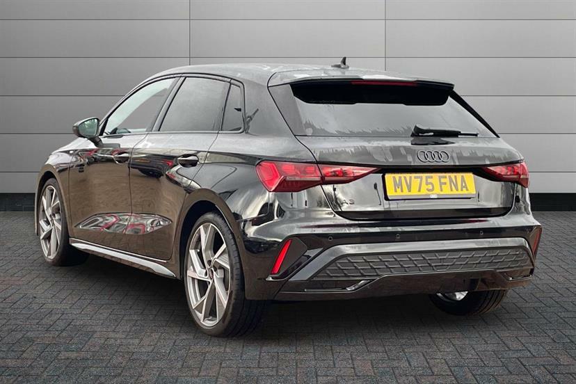 Audi A3 35 Tdi Black Edition S Tronic MV75FNA Black #3