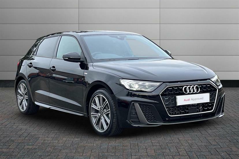 Audi A1 30 Tfsi S Line S Tronic Tech Pack LR75YTZ Black