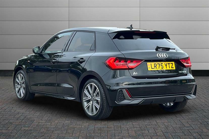 Audi A1 30 Tfsi S Line S Tronic Tech Pack LR75YTZ Black #3