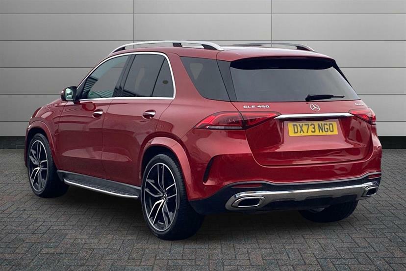 Mercedes-Benz GLE Class 450 4Matic Amg Line Prem 9G-tron 7 St DX73NGO Red #2