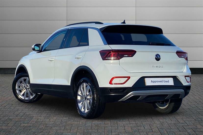 Volkswagen T-Roc 1.5 Tsi Match Dsg WJ75HNK White #3