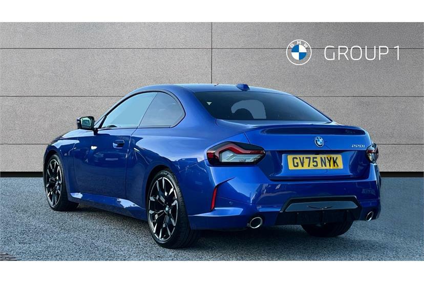 BMW 2 Series 220I M Sport Step GV75NYK Blue #2