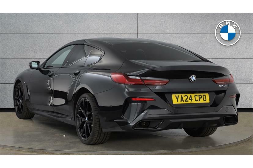 BMW 8 Series 840I M Sport YA24CPO Black #2