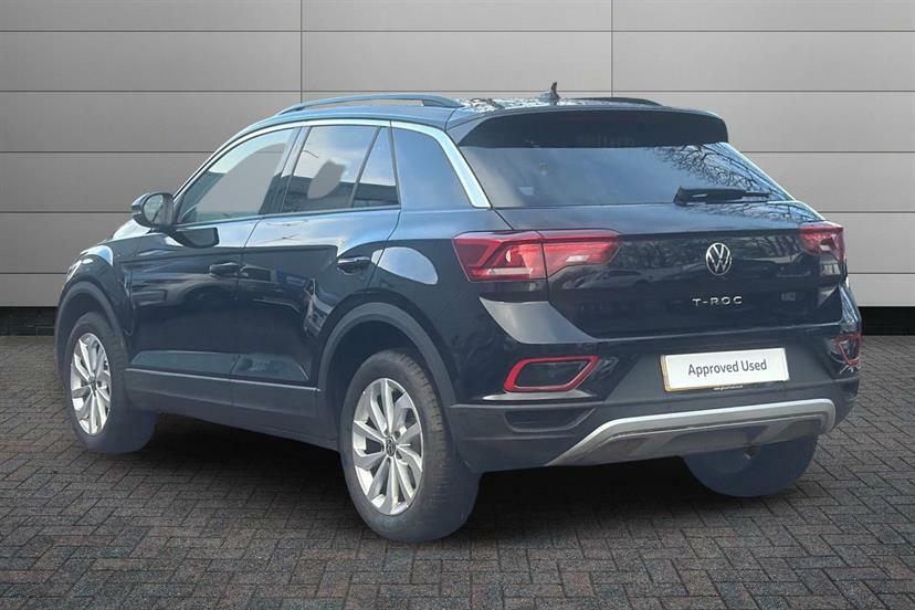 Volkswagen T-Roc 1.5 Tsi Match Dsg AF75YWA Black #3