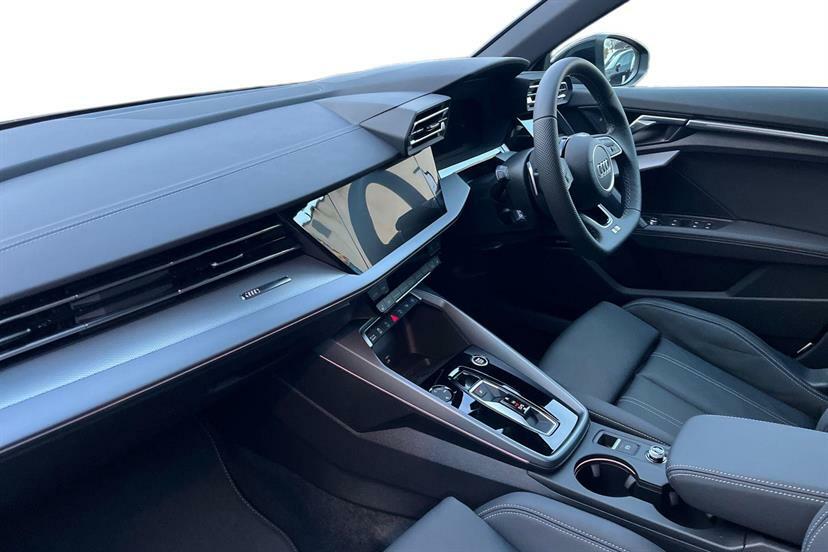 Audi A3 1.5 Tfsi 150 S Line S Tronic Tech Pack LM75TDO Black #2