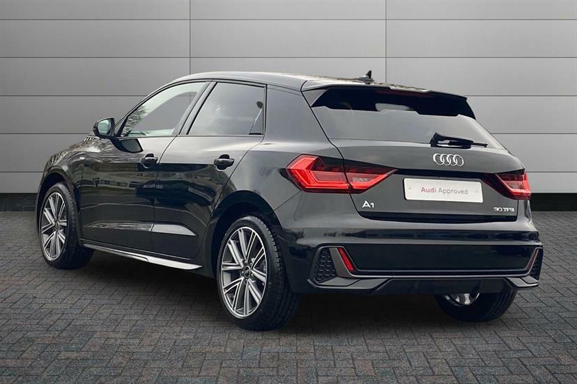 Audi A1 30 Tfsi S Line S Tronic WU75EXV Black #3
