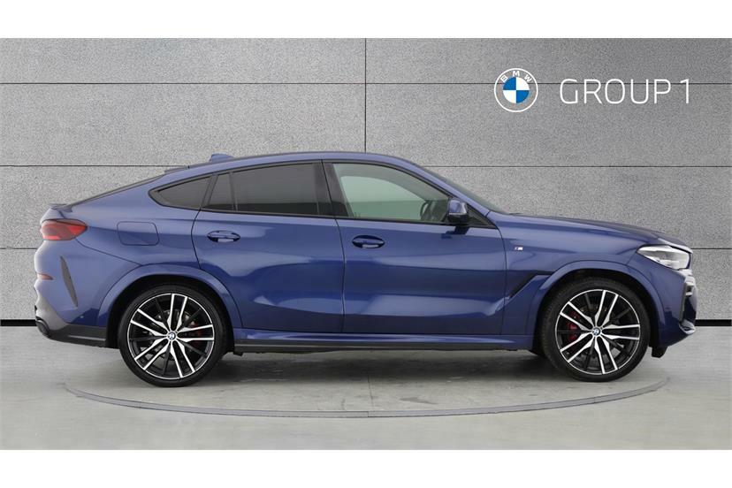 BMW X6 Xdrive30d Mht M Sport Step PL22ZTU Blue #3