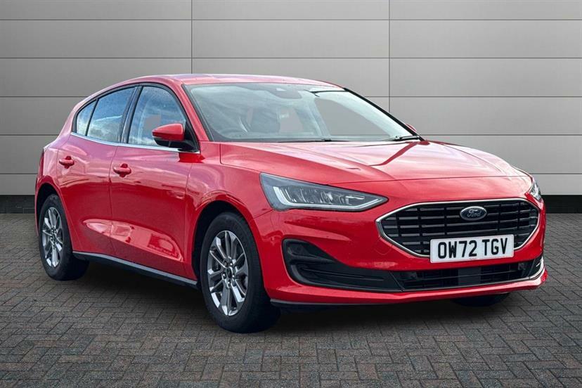 Ford Focus 1.0 Ecoboost Hybrid Mhev Titanium Red
