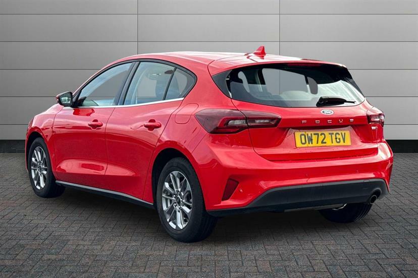 Ford Focus 1.0 Ecoboost Hybrid Mhev Titanium OW72TGV Red #3