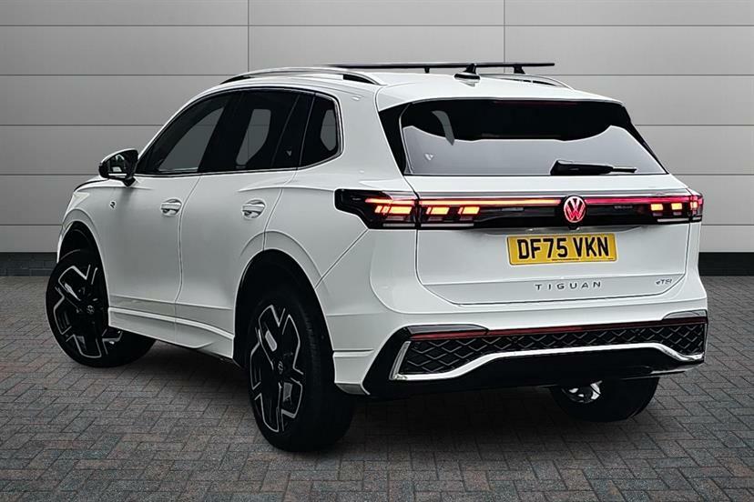 Volkswagen Tiguan 1.5 Etsi 150 R-line Dsg DF75VKN White #3