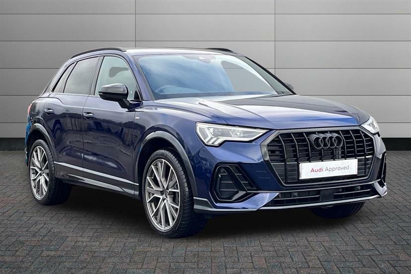 Audi Q3 35 Tfsi Black Edition S Tronic 20 Alloy Blue