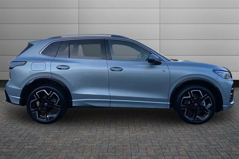 Volkswagen Tiguan 2.0 Tdi R-line Dsg Silver #4