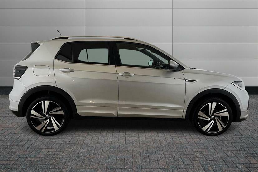 Volkswagen T-Cross 1.5 Tsi Evo R-line Dsg Silver #4